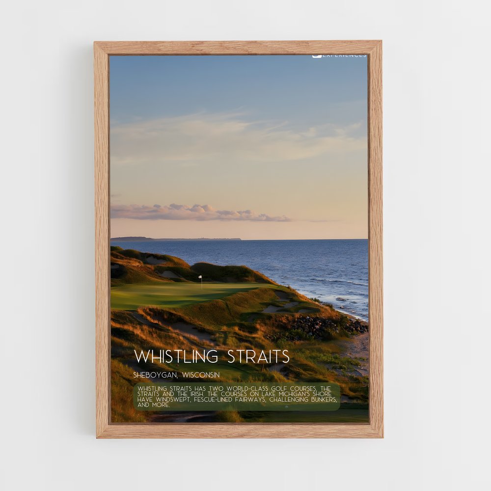 Poster Whistling straits – affiche Golf (vue 4)